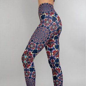 Wolven Threads Moonlight Mandala Leggings Medium
